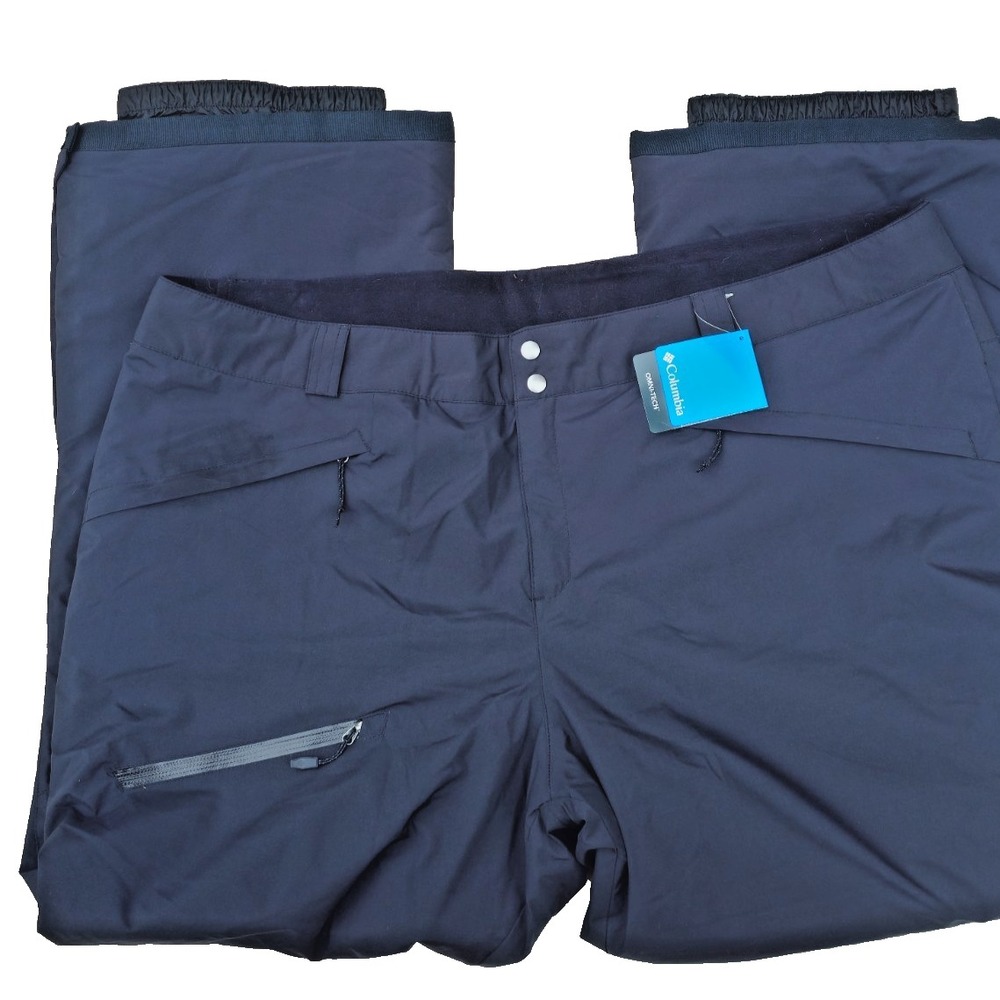 Columbia Wildside Pant Women's 3X Omni-Tech Ski Snow Insulated Black NWT - Picture 4 of 12